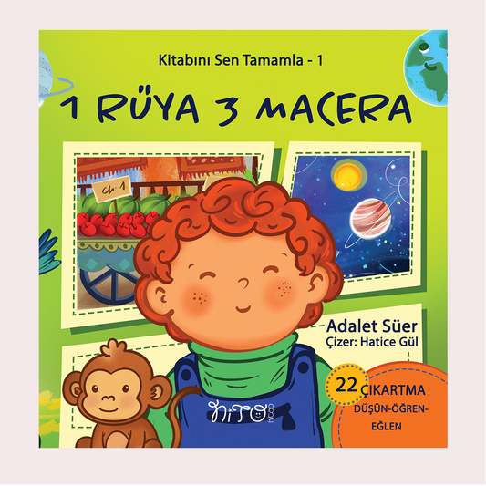 Kitabını Sen Tamamla-1  / 1 Rüya 3 Macera