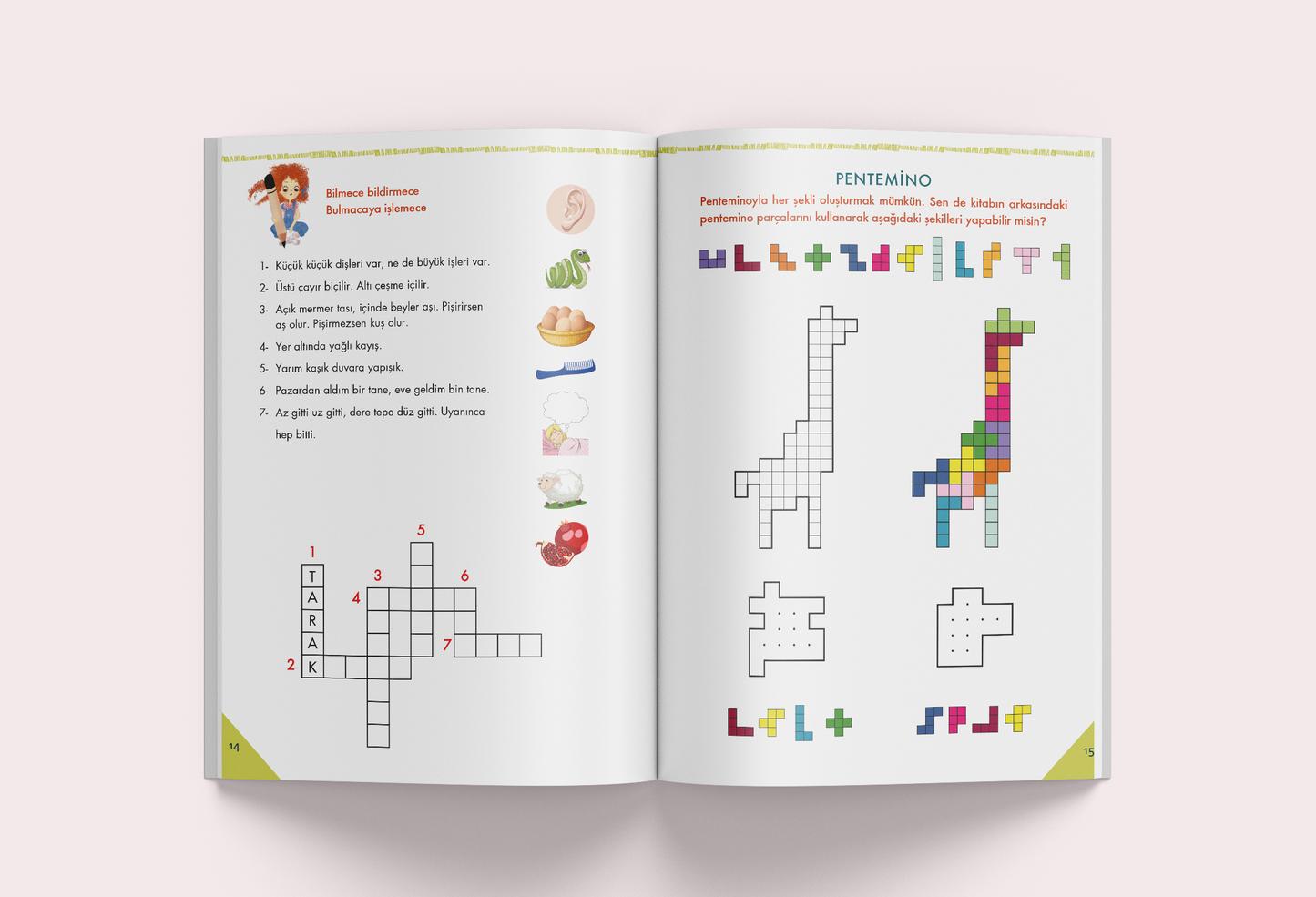 Dikkatli Çocukların Etkinlik Kitabı 3