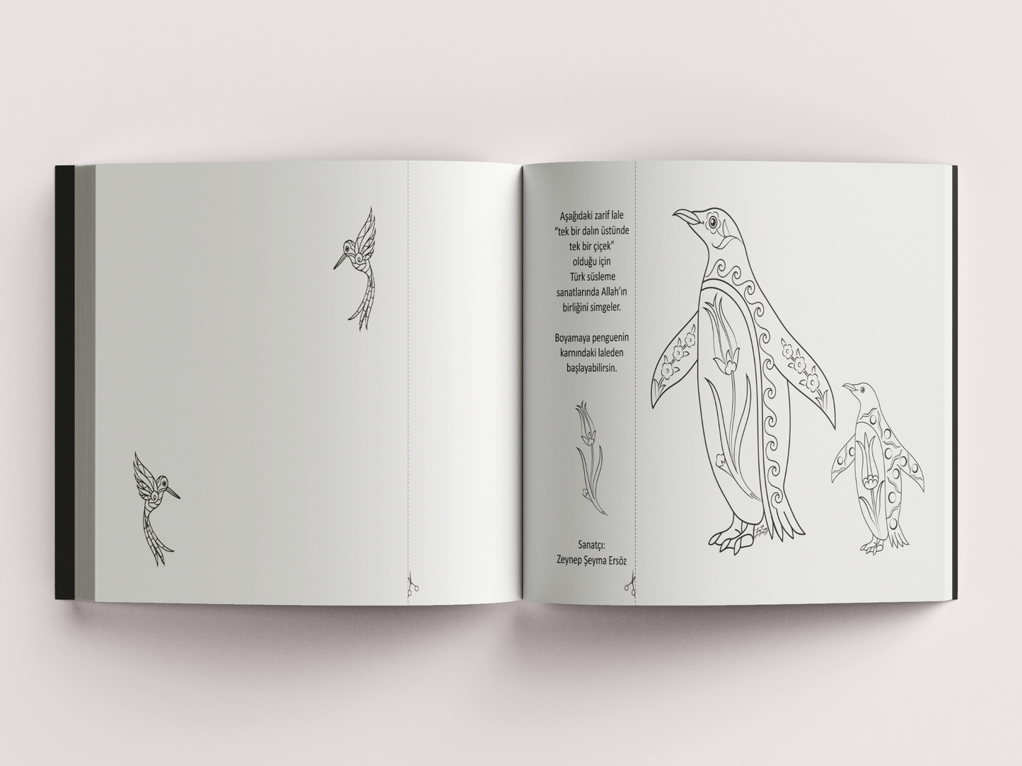 Türk Süsleme Sanatlarından Motiflerle BOYAMA KARTLARI 1