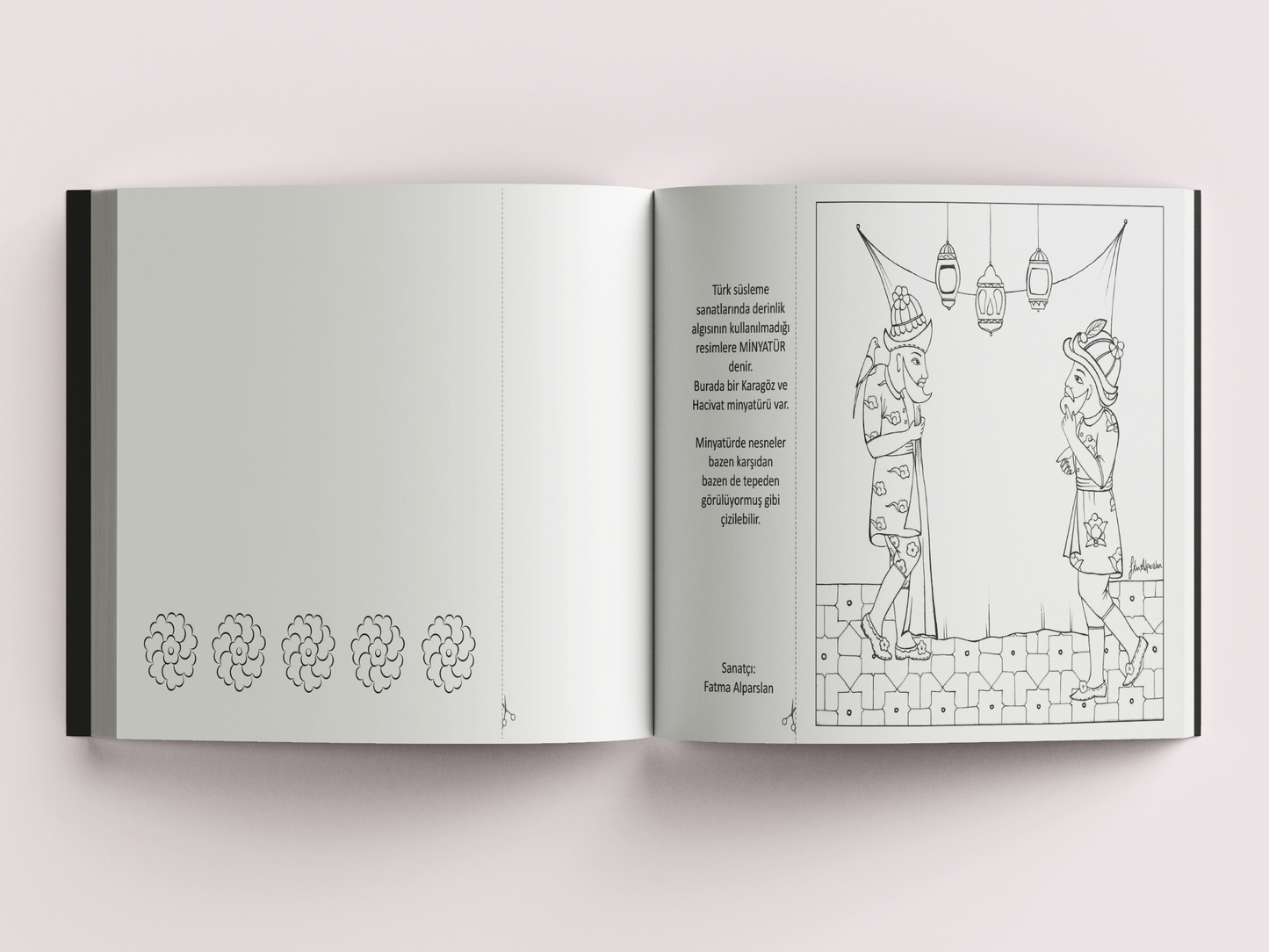 Türk Süsleme Sanatlarından Motiflerle BOYAMA KARTLARI 1