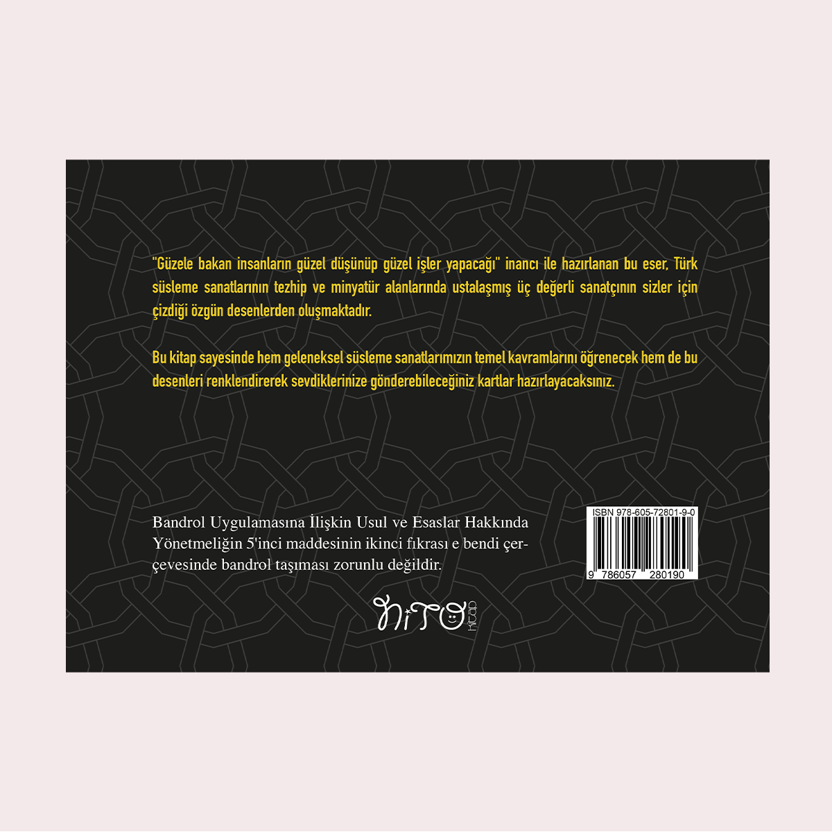 Türk Süsleme Sanatlarından Motiflerle BOYAMA KARTLARI 2