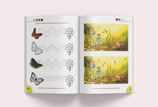 Dikkatli Çocukların Etkinlik Kitabı 2