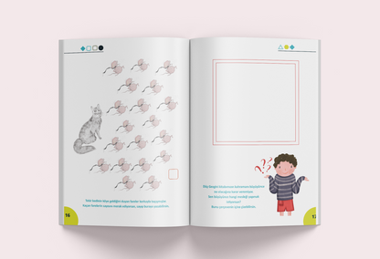 Dikkatli Çocukların Etkinlik Kitabı 2