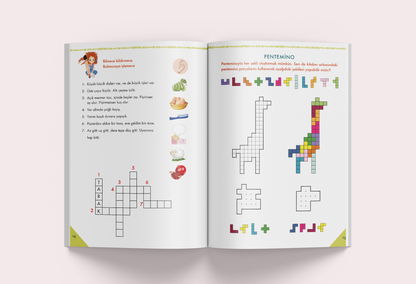 Dikkatli Çocukların Etkinlik Kitabı 3