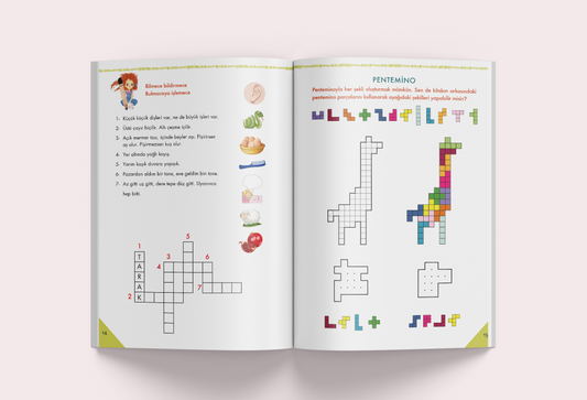 Dikkatli Çocukların Etkinlik Kitabı 3