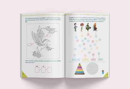 Dikkatli Çocukların Etkinlik Kitabı 3