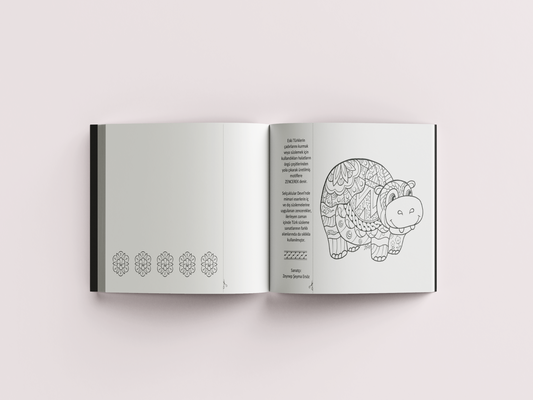 Türk Süsleme Sanatlarından Motiflerle BOYAMA KARTLARI 2