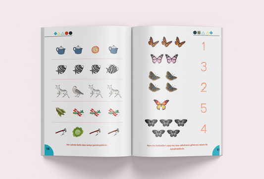 Dikkatli Çocukların Etkinlik Kitabı 1