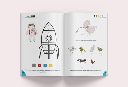 Dikkatli Çocukların Etkinlik Kitabı 1