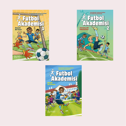 Futbol Akademisi Serisi (3 Kitap) + Hakem Seti